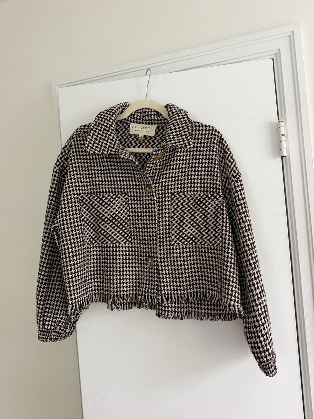 Brown and White Jacket